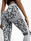 ZASUWA Female Leopard Scrunch Bum Quick-dry Leggings