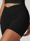 ZASUWA Female Quick-dry Scrunch Bum Seamless Booty Shorts