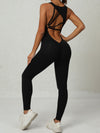 ZASUWA Female Hollow Out Beauty Back Jumpsuit