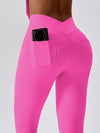 ZASUWA Female V-shape Waist Pocket Leggings