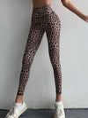 🖤ZASUWA Female Leopard Scrunch Bum Body Fit Leggings