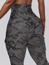 ZASUWA Female Camouflage Pocket Elastic Tight Leggings