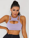 ZASUWA Female Sexy Cutout Sports Bras