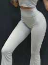 ZASUWA Female Split Flare High-rise Leggings