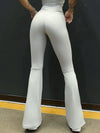 ZASUWA Female Split Flare High-rise Leggings