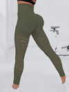 ZASUWA Female Unique Fishnet Ombre Scrunch Bum Leggings