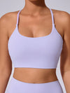 ZASUWA Female Cross Back U Collar Sports Bras