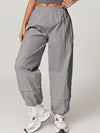 ZASUWA Female Pocket Casual Loose Cargo Pants