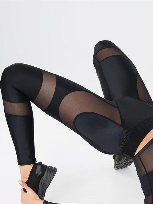 ❤ZASUWA Female Super Mesh Hip-lift Leggings