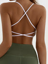 ZASUWA Female Cross Beautify Back U Collar Sports Bras