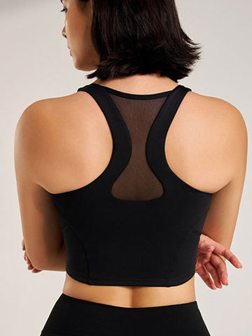 ZASUWA Female Sexy Mesh Quick-dry Sports Bras