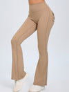 ZASUWA Female Pocket Scrunch Bum Flare Cargo Leggings