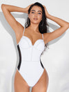 ZASUWA Female Sexy Mesh One-piece Swimsuit