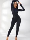 ❤ZASUWA Female Trendy Zipper Peach Booty Jumpsuit