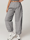 ZASUWA Female Pocket Casual Loose Cargo Pants