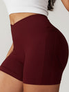 ZASUWA Female Quick-dry Scrunch Bum Seamless Booty Shorts