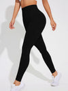 ZASUWA Female Denim Elastic Tight Hip-lift Quick Dry Leggings