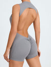 ZASUWA Female Backless Scrunch Bum With Pads Romper