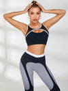 ❤ZASUWA Female Pop Style Contrast Color Leggings