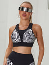 ❤ZASUWA Female Zebra Pattern Push-Up Scrunch Bum Leggings