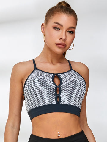 ZASUWA Female Cutout Tiktok Sports Bras