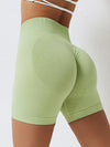 ZASUWA Female Quick-dry Scrunch Bum Spandex Gym Booty Shorts