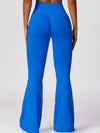 ZASUWA Female Flare Scrunch Bum High-waisted Seamless Hip-lift Pants