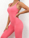 ZASUWA Female Quick-dry Cross Back Scrunch Bum Jumpsuit