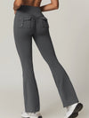 ZASUWA Female Pocket Scrunch Bum Flare Cargo Leggings