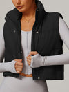 ZASUWA Female Pocket Zipper Down Vest