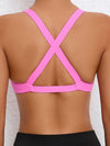 ZASUWA Female Twist Cross Back Sports Bras