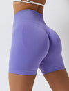 ZASUWA Female Quick-dry Scrunch Bum Spandex Gym Booty Shorts