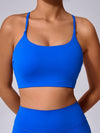 ZASUWA Female Cross Back U Collar Sports Bras