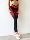 ❤ZASUWA Female Pop Style Contrast Color Leggings