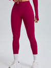 ZASUWA Female Hip-lift Solid Color Seamless Quick-dry Leggings