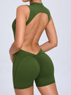 ZASUWA Female Backless Scrunch Bum With Pads Romper