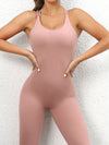 ZASUWA Female Quick-dry Cross Back Scrunch Bum Jumpsuit