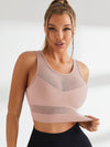 ZASUWA Female Mesh Shockproof Glamorise Sports Bra Black Bra