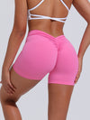 ZASUWA Female Deep-V Scrunch Bum Leggings