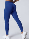 ZASUWA Female Seamless Quick Dry Scrunch Bum High-waisted Booty Leggings