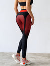 ❤ZASUWA Female Pop Style Contrast Color Leggings