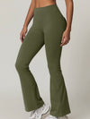 ZASUWA Female Pocket Scrunch Bum Flare Cargo Leggings