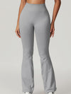 ZASUWA Female Flare Scrunch Bum High-waisted Seamless Hip-lift Pants