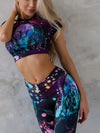 ZASUWA Female  "Spring Color Palette" Fitness Sportswear Elastic Tight Tracksuit