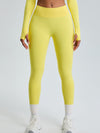 ZASUWA Female Hip-lift Solid Color Seamless Quick-dry Leggings