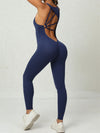 ZASUWA Female Hollow Out Beauty Back Jumpsuit