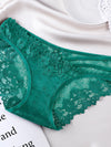 ZASUWA Female Sexy Lace Irregular Hollow Out Panties