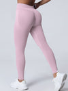 ZASUWA Female Seamless Quick Dry Scrunch Bum High-waisted Booty Leggings