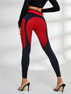 ❤ZASUWA Female Pop Style Contrast Color Leggings