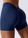 ZASUWA Female Scrunch Bum Spandex Gym Booty Shorts